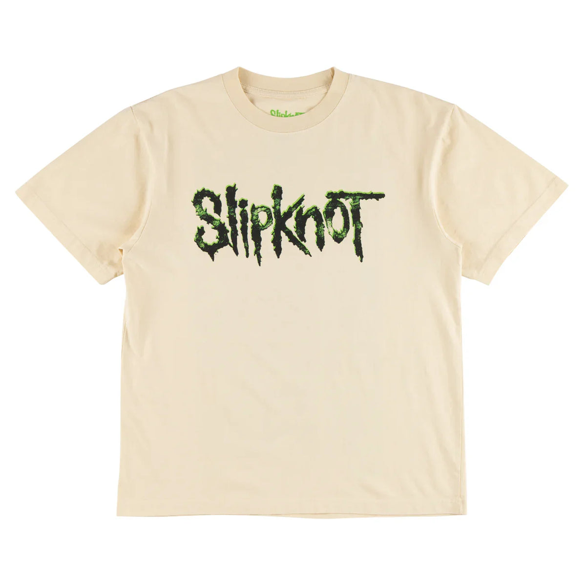 Welcome x Slipknot 'Tomorrow' Boxy Garment Dyed-Tee - Bone-1