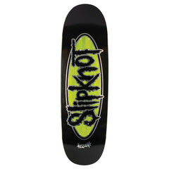 Welcome x Slipknot 'Oval Logo On Boline' Deck - Black/Green-1