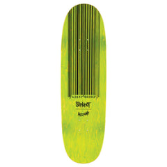 Welcome x Slipknot 'Oval Logo On Boline' Deck - Black/Green-2
