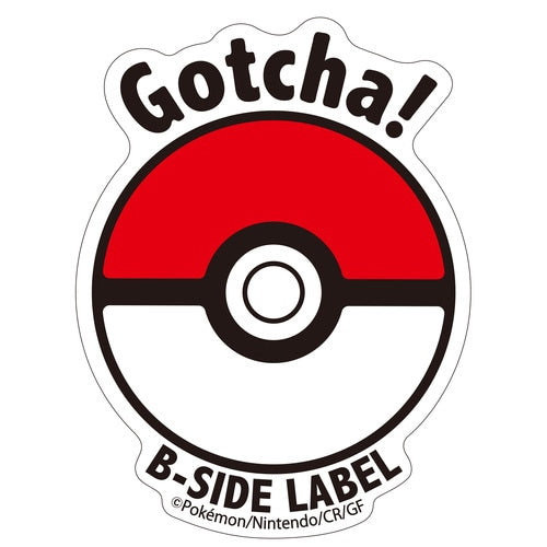 Pokémon - Pokeball Small Sticker (B-SIDE LABEL)-1