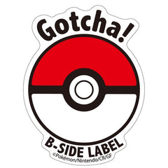 Pokémon - Pokeball Small Sticker (B-SIDE LABEL)-1