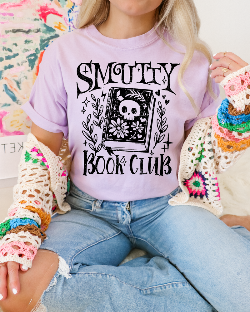 Smutty Book Club T-shirt | Bookish Shirt-1