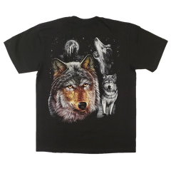 Sofari Collection Men's Wolf Design T-shirt-3