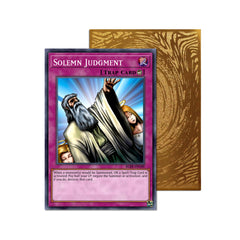 Solemn Judgement Metal Orica Card-1