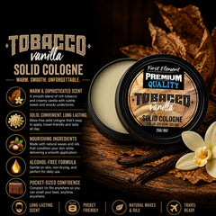 Solid Cologne - Vanilla Tobacco-3
