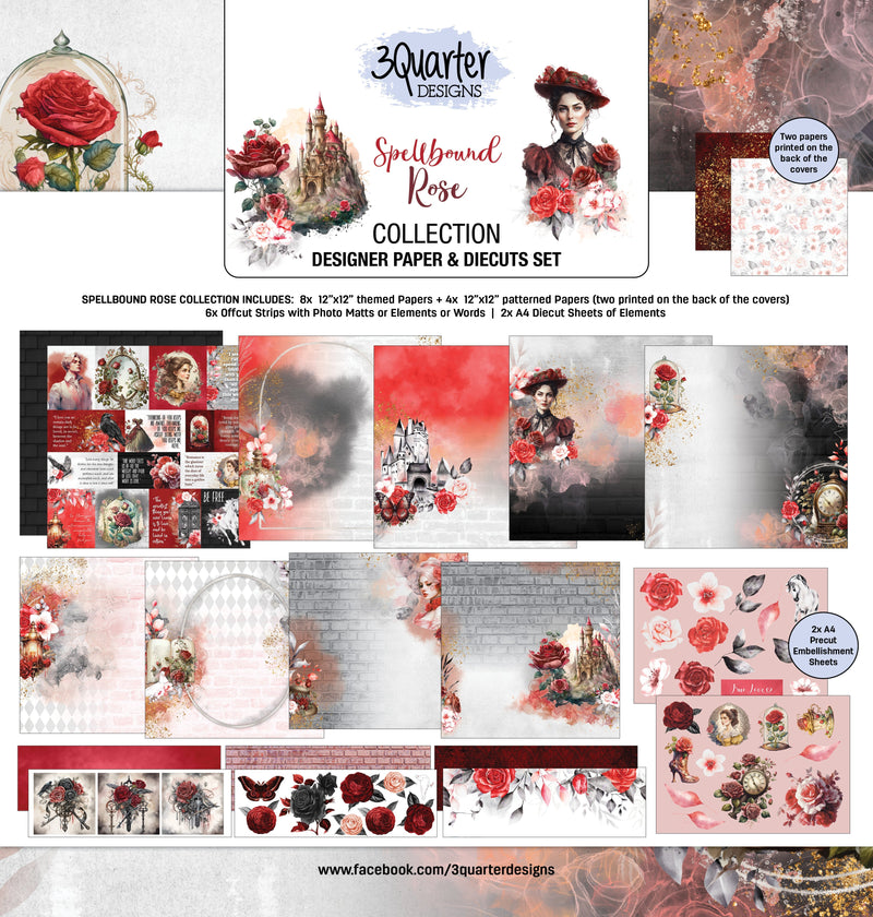 Spellbound Rose 12x12 Collection Pack-1