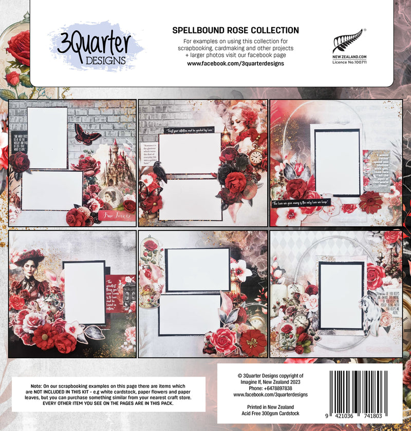 Spellbound Rose 12x12 Collection Pack-20