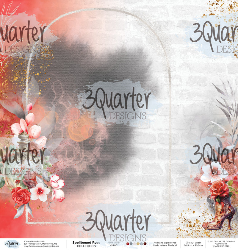 Spellbound Rose 12x12 Collection Pack-2