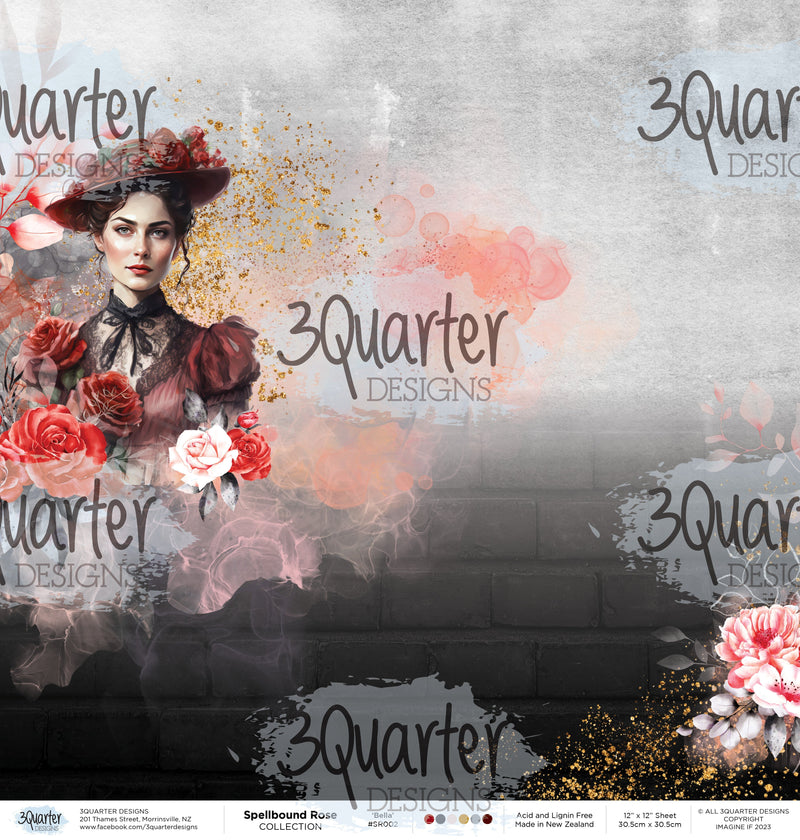 Spellbound Rose 12x12 Collection Pack-4