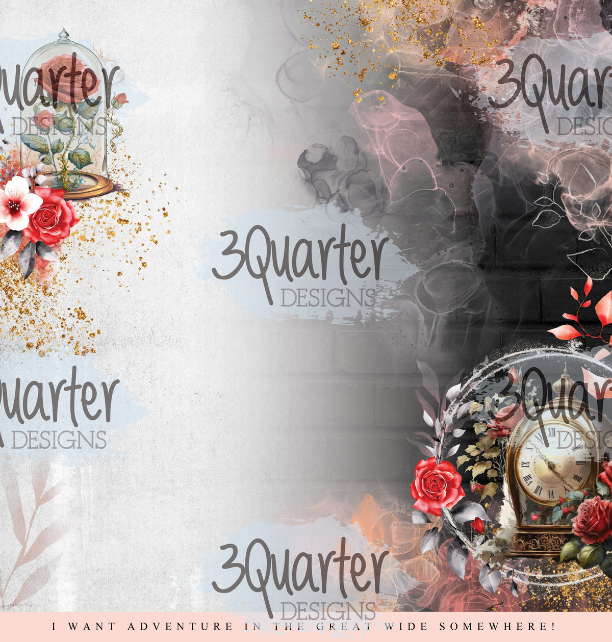 Spellbound Rose 12x12 Collection Pack-5