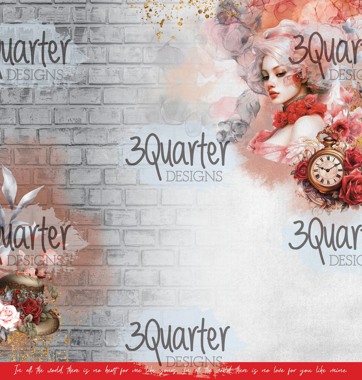 Spellbound Rose 12x12 Collection Pack-8