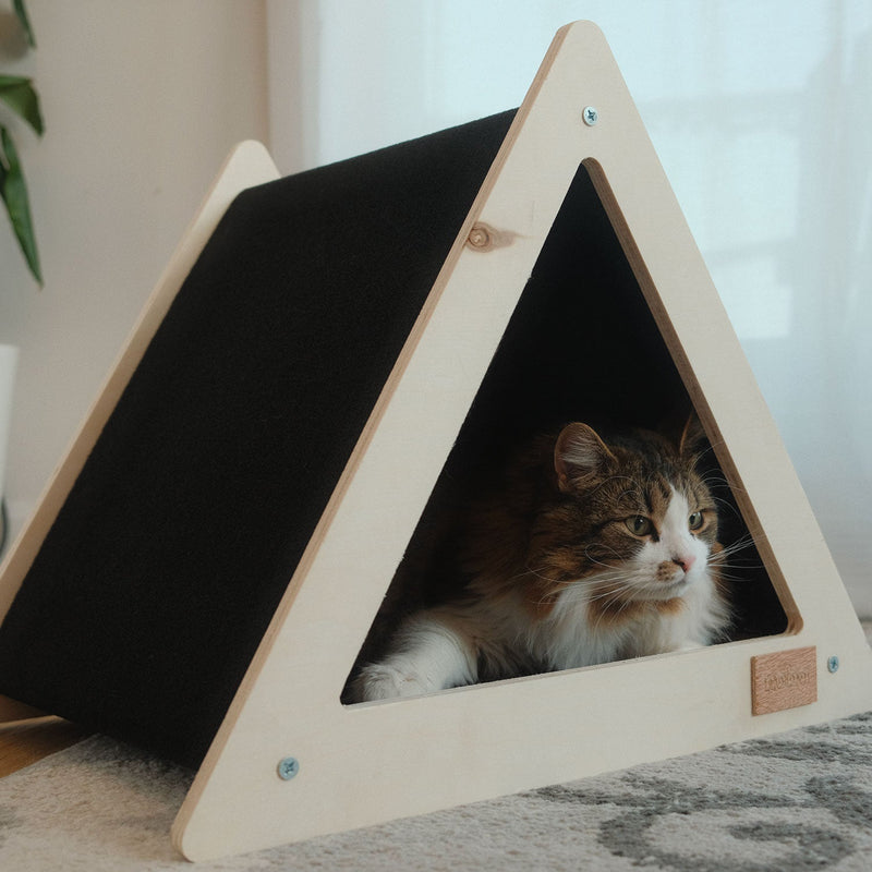 Noba Origin Scratchable Teepee Cat House-7