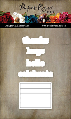 Matrices de découpe métalliques Sentiments Superposés n° 1 34383-1