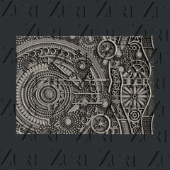 Zuri Designs Steampunk Texture Sheet-1