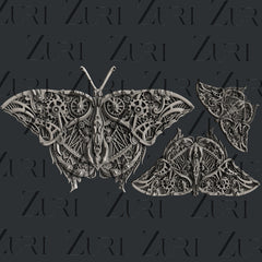 Zuri Designs Steampunk Butterfly-1