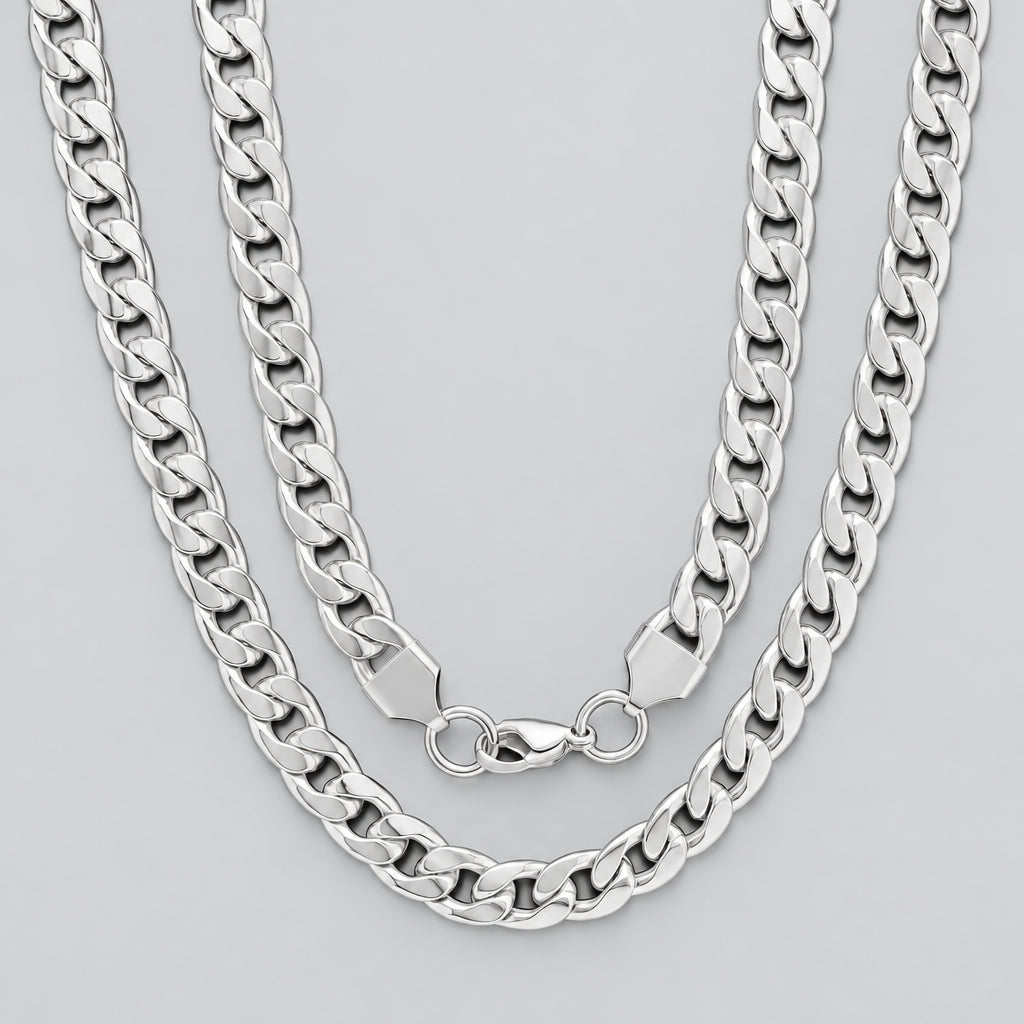 Steeltime Classic Chain Necklace | Stainless Steel & 18K Gold Plated-1