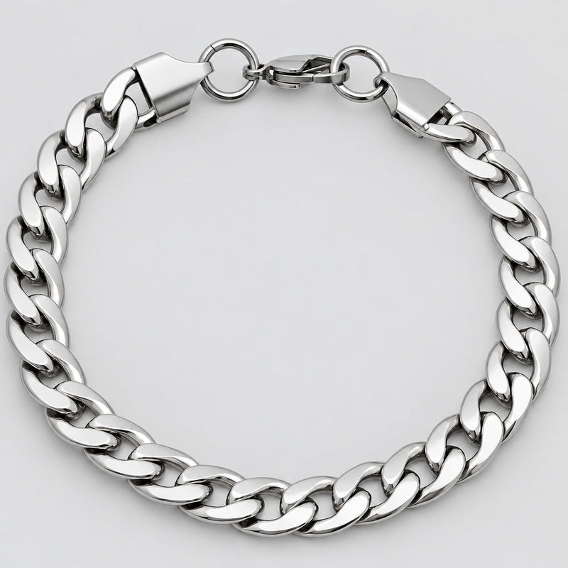 Steeltime Classic Cuban Bracelet-2
