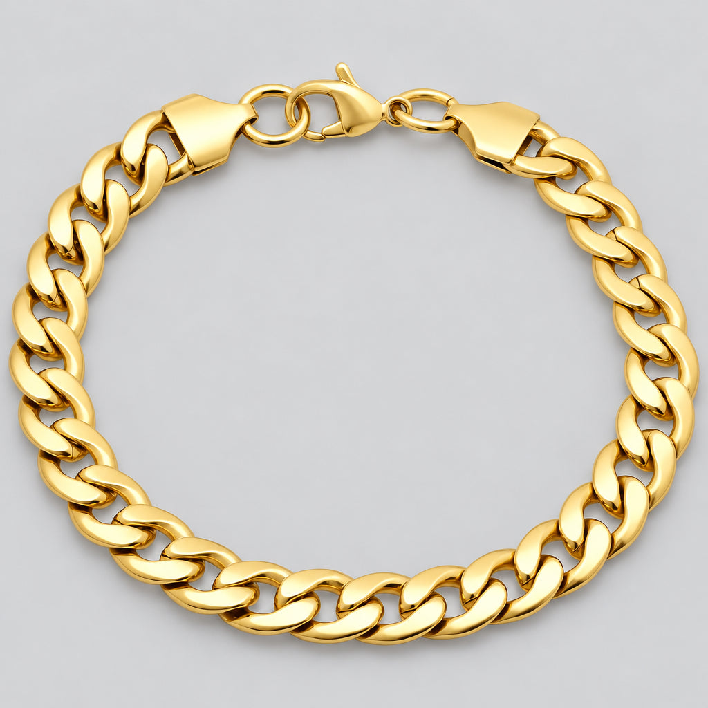 Steeltime Classic Cuban Bracelet-1