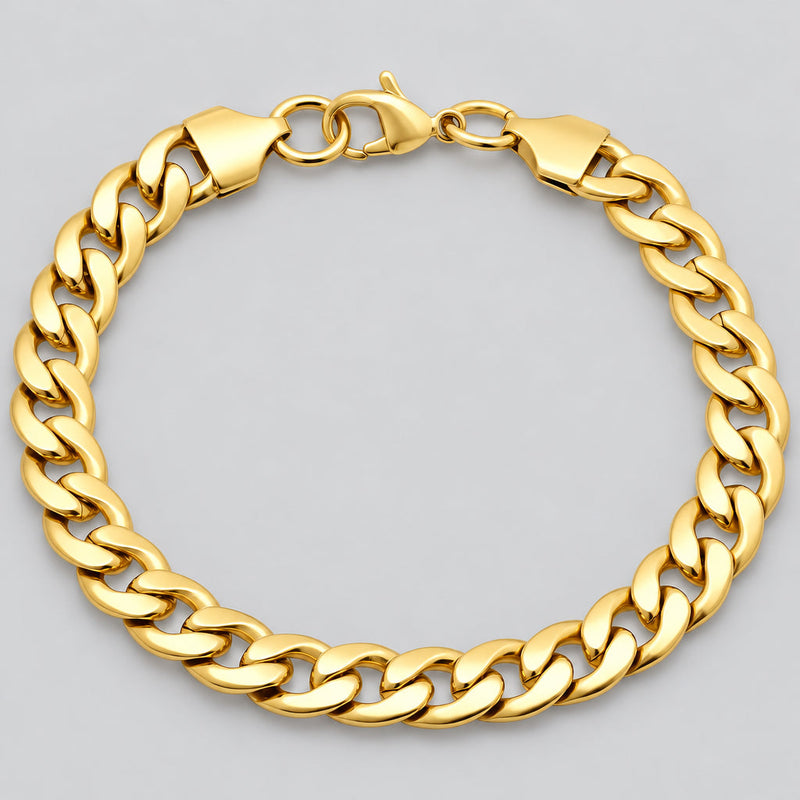 Steeltime Classic Cuban Bracelet-1
