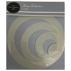 Jamie Rodgers Crafts - Circular Frames Stencil Set-1