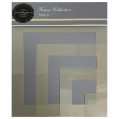 Jamie Rodgers Crafts - Square Frames Stencil Set-1