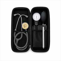 Medical Diagnostic Kit with Littmann Stethoscope, Blood Pressure Cuff and Penlight, Black-2