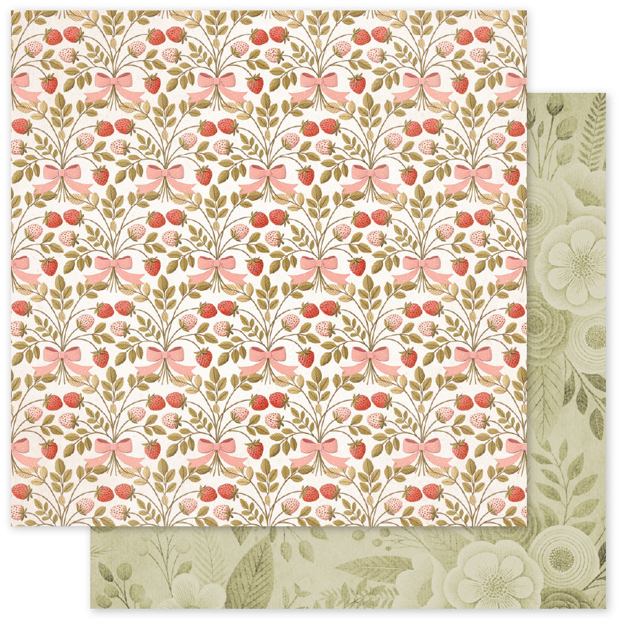 Collection de papiers "Strawberry Friends Basics 12x12" 34884-6