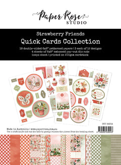 Collection de cartes rapides Strawberry Friends 34914-1