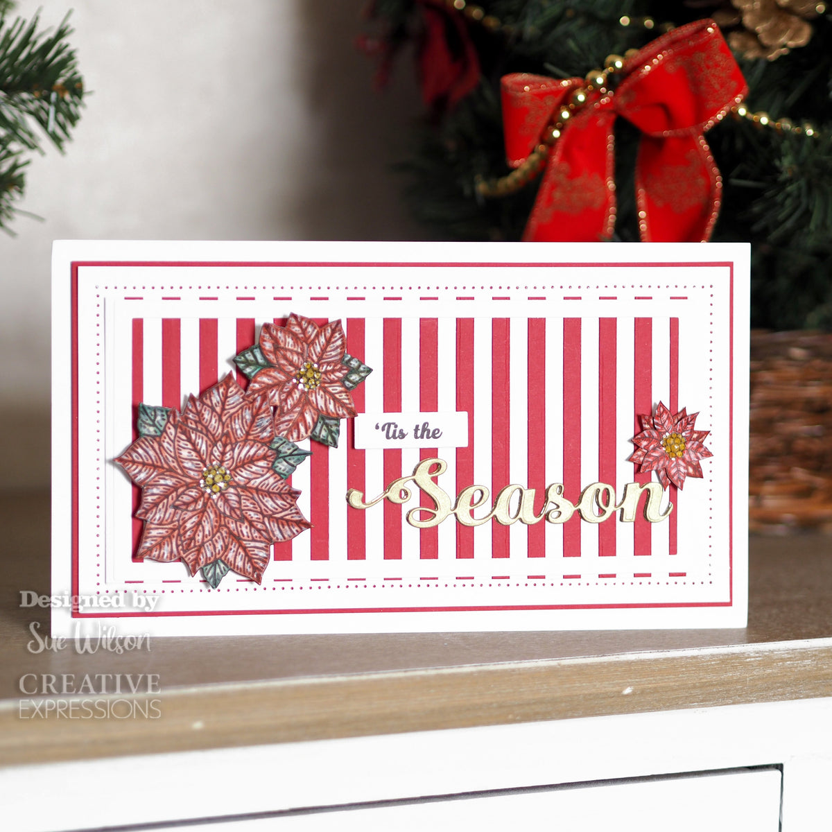 Creative Expressions Sue Wilson Seasons Craft Die & Stamp Set-4