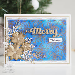 Creative Expressions Sue Wilson Merry Craft Die & Stamp Set-3