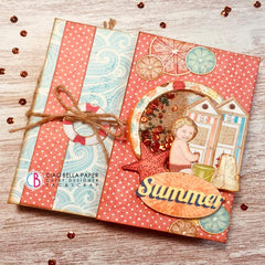 Ciao Bella Summer Tales Patterns Pad 12"x12" 8/Pkg-8