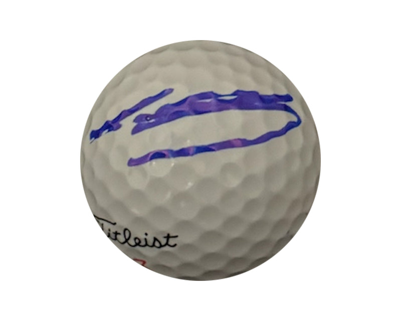 Sungjae Im Autographed Titleist TruFeel Golf Ball-1