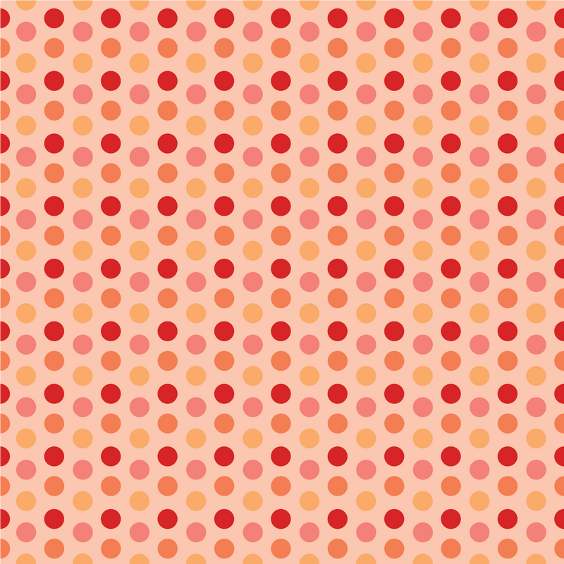 Sunset Polka Dots Adhesive Vinyl-1