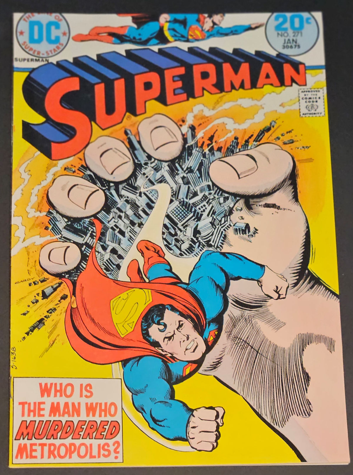 Used - DC - Superman - No.271  (1974)
