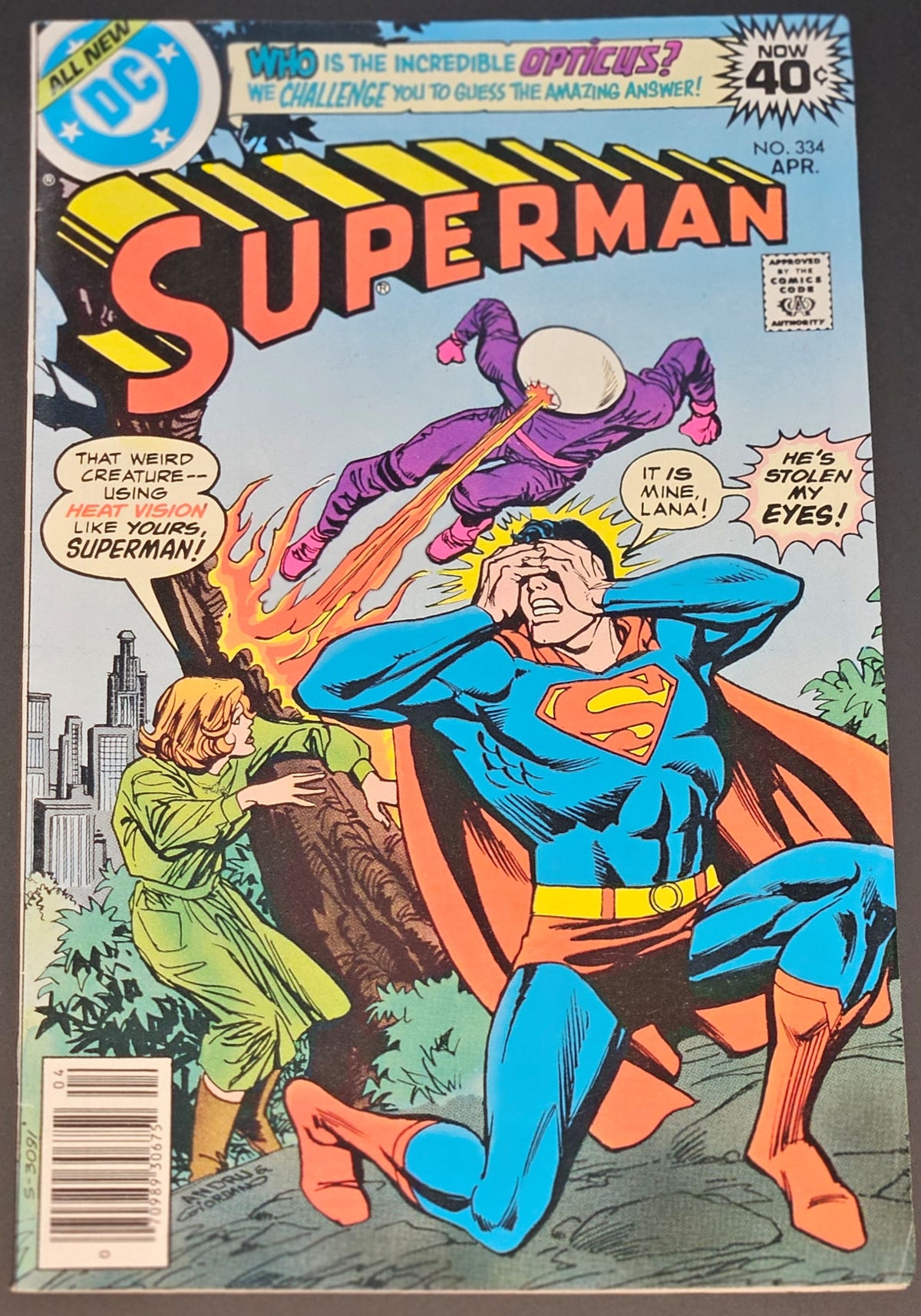 Used - DC - Superman - No.334  (1979)