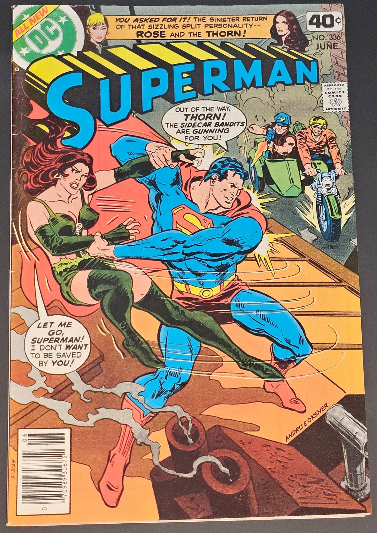 Used - DC - Superman - No.336  (1979)