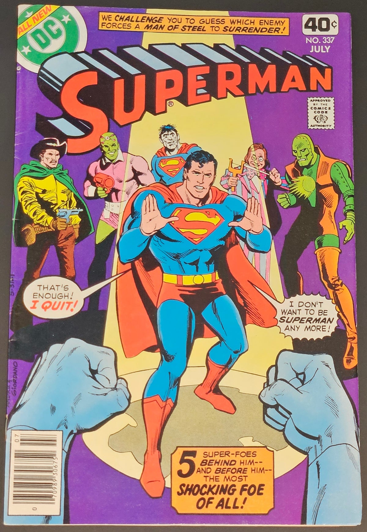 Used – DC – Superman No.337 (1979)