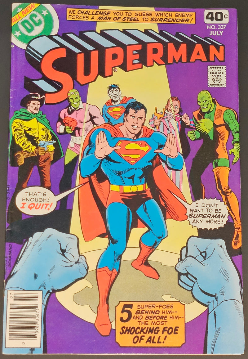Used – DC – Superman No.337 (1979)-1