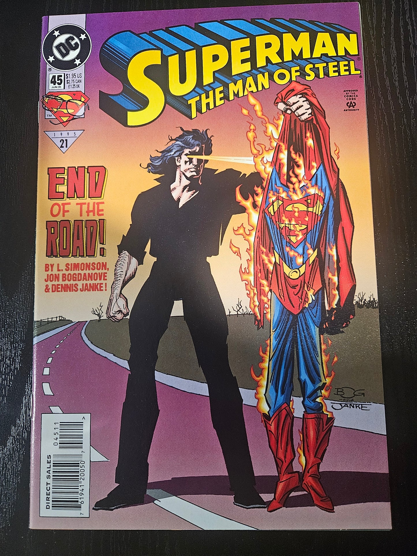 DC – Superman: The Man of Steel No.45 (1995)