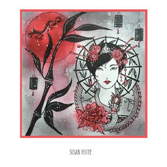 Oriental Princess A5 Clear Stamp Set-3