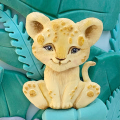 Sweet Safari Lion Cub Silicone Mould-8