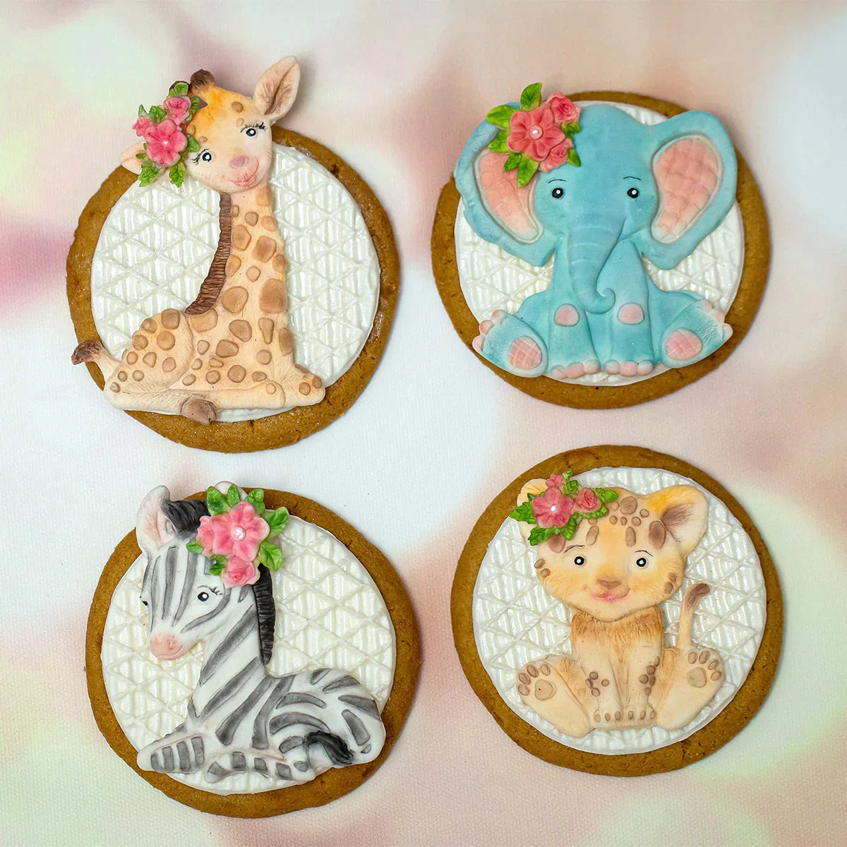 Sweet Safari Lion Cub Silicone Mould-11