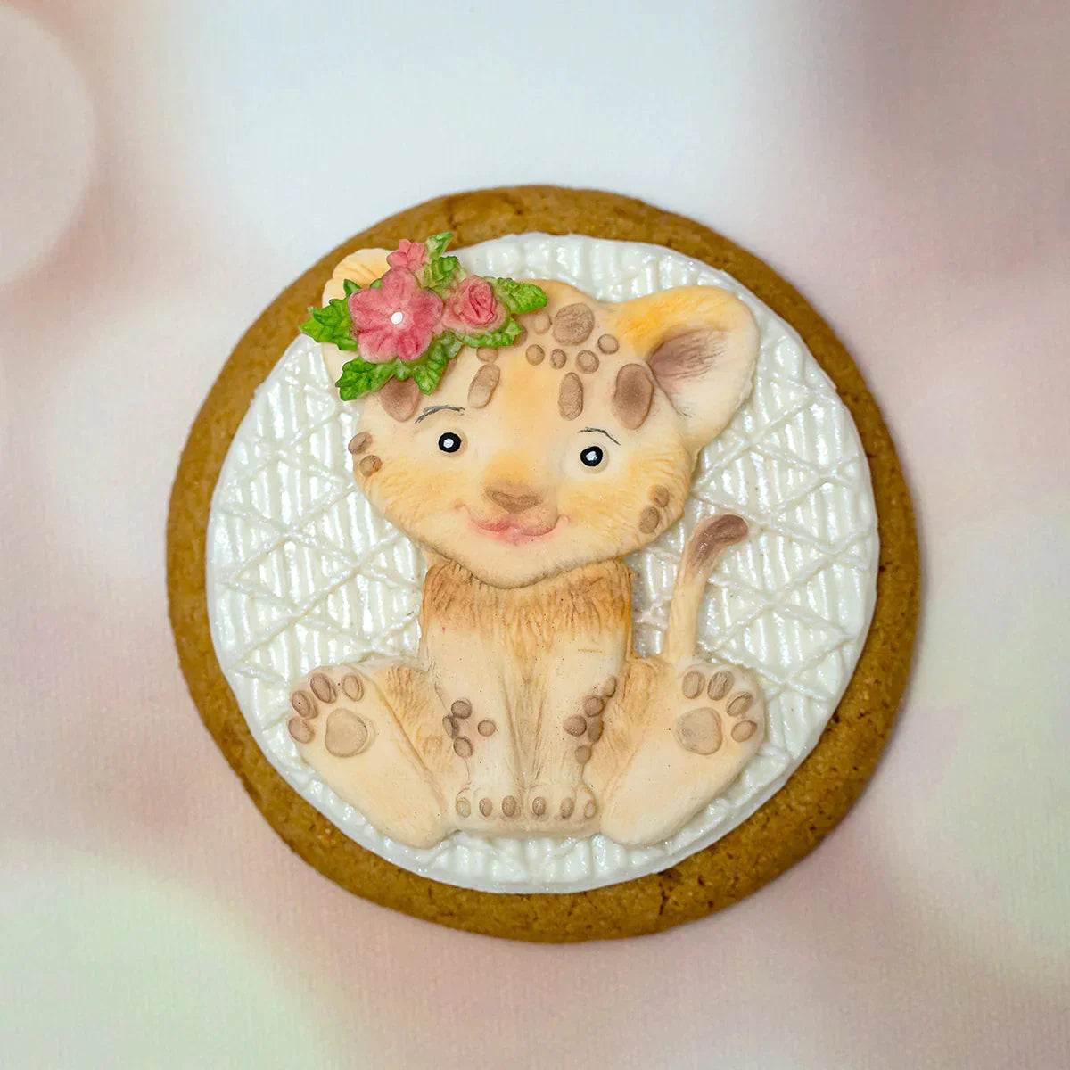 Sweet Safari Lion Cub Silicone Mould-12