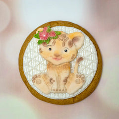 Sweet Safari Lion Cub Silicone Mould-12
