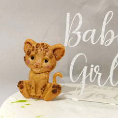 Sweet Safari Lion Cub Silicone Mould-15