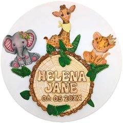 Sweet Safari Lion Cub Silicone Mould-20
