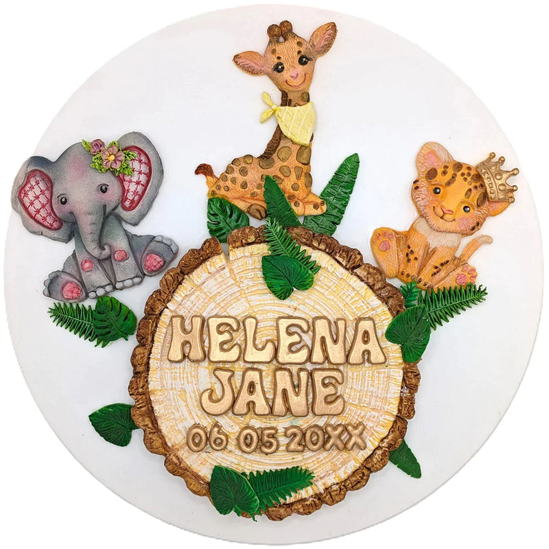 Sweet Safari Lion Cub Silicone Mould-20