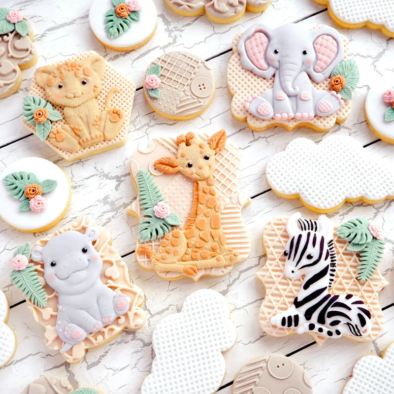 Sweet Safari Lion Cub Silicone Mould-21