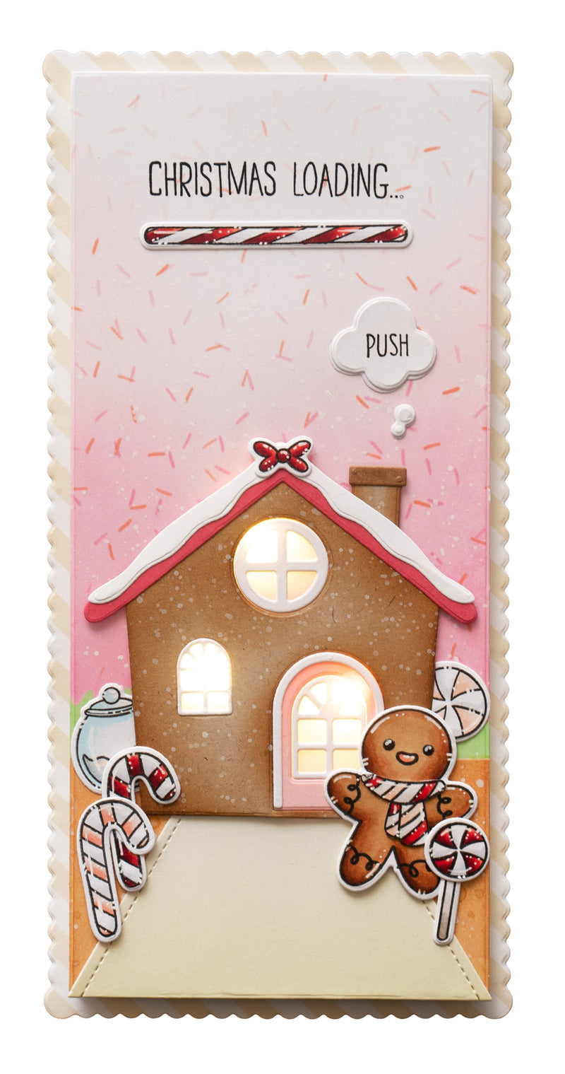 SS Mask Background Sprinkles Sweet Stories 210x150x1mm 1 PC nr.141-2