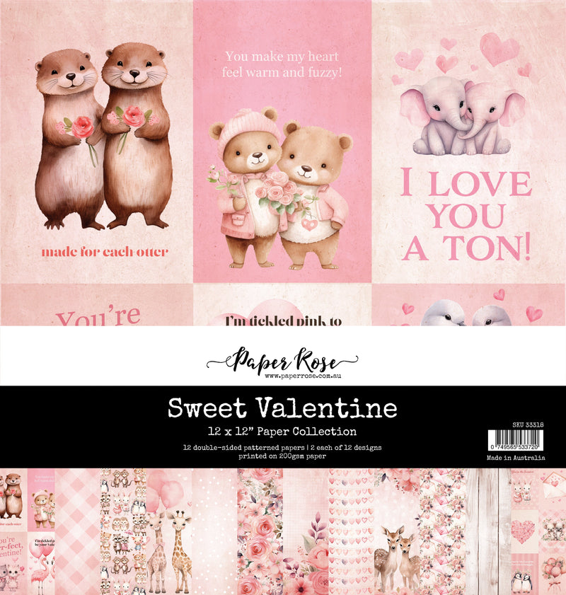 Sweet Valentine 12x12 Paper Collection 33318-1